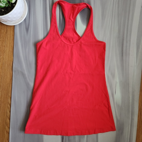 lululemon athletica Tops - Lululemon Cool Racerback Tank Size 8 Flaming Tomato